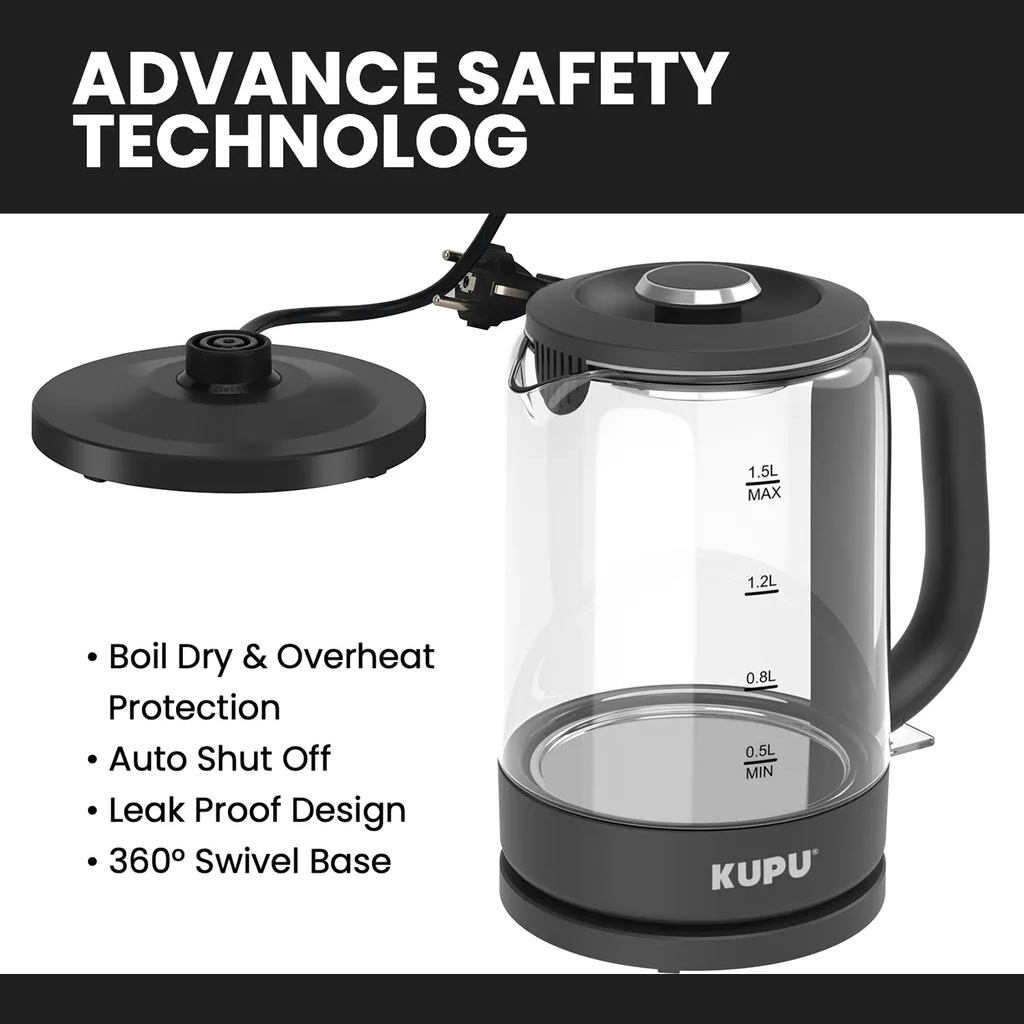 KUPU GK-1601 Electric Kettle