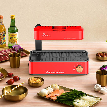LY-6030 Smokeless Infrared Grill | Compact. Foldable. Efficient.