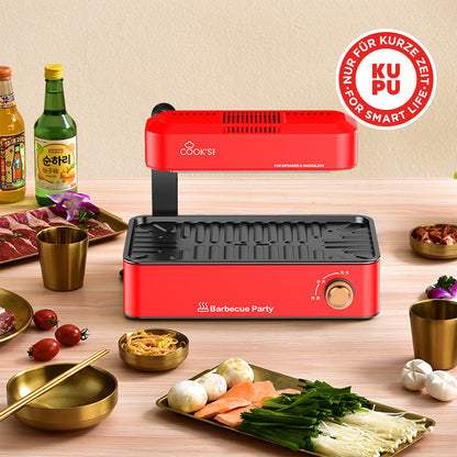 LY-6030 Smokeless Infrared Grill | Compact. Foldable. Efficient.