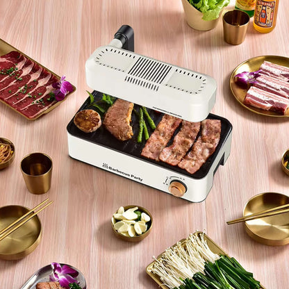 LY-6030 Smokeless Infrared Grill | Compact. Foldable. Efficient.