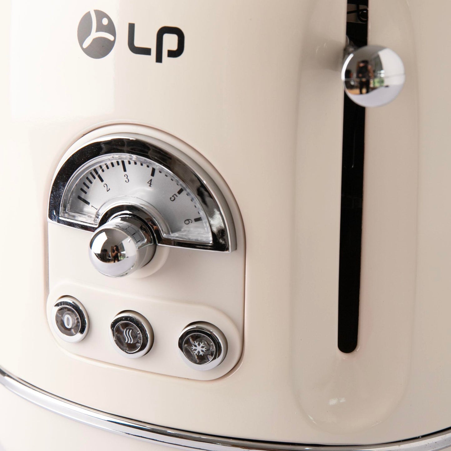 TO-0201 Retro Toaster – Pastell Edition | 2-Scheiben-Toaster im Vintage-Design, extra breite Schlitze, vielseitige Funktionen