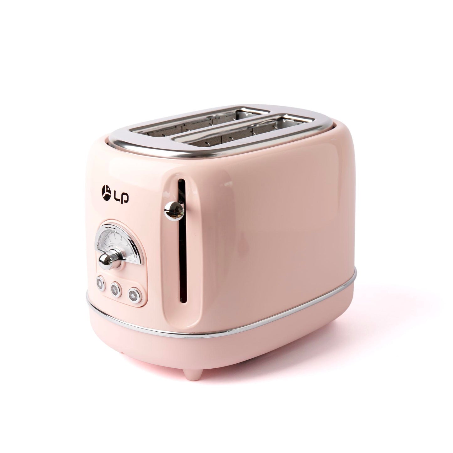 TO-0201 Retro Toaster – Pastell Edition | 2-Scheiben-Toaster im Vintage-Design, extra breite Schlitze, vielseitige Funktionen